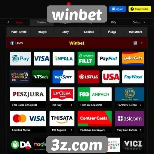 Integração de métodos de pagamento na Winbet